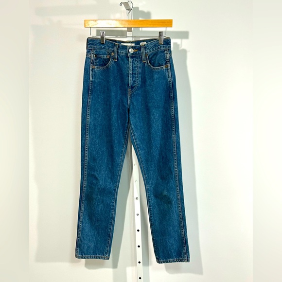 RE/DONE made in USA Originals Women’s Jeans Size 24 High Rise Straight - Picture 1 of 7